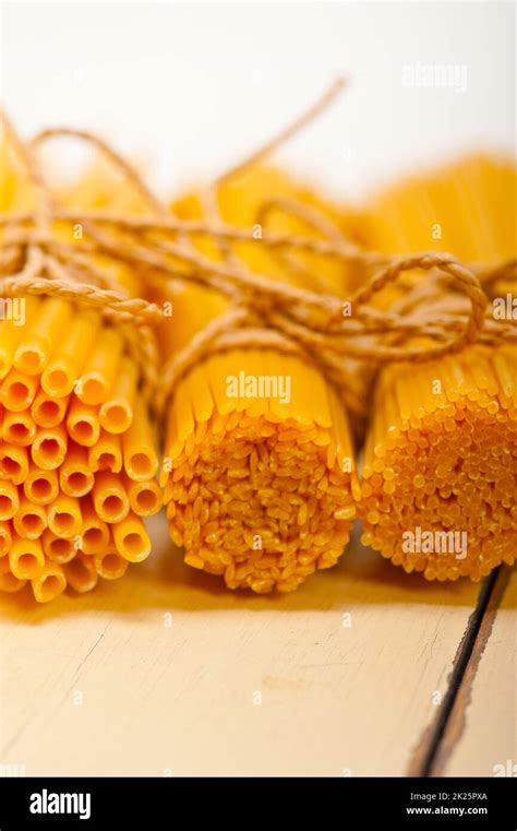 Bunch Of Italian Pasta Type Stock Photo Alamy