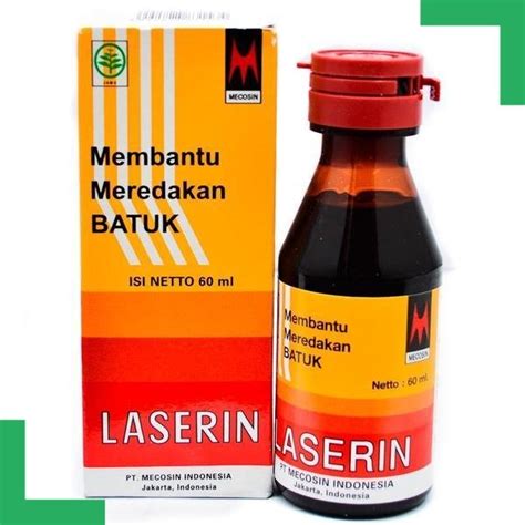 Jual Laserin 60 Ml Sirup Cair Obat Batuk Asma Di Lapak Apotek