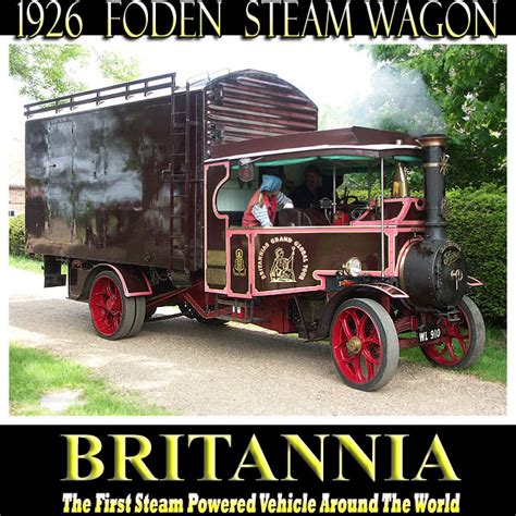 The Steam Museum Foden Steam Wagon Britannia”