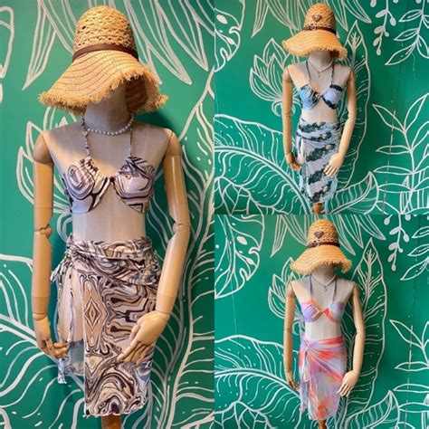 Piece Swimsuit Set Bikini Neck Tie Back Can Be Worn In Types Very Beautiful Work Korean