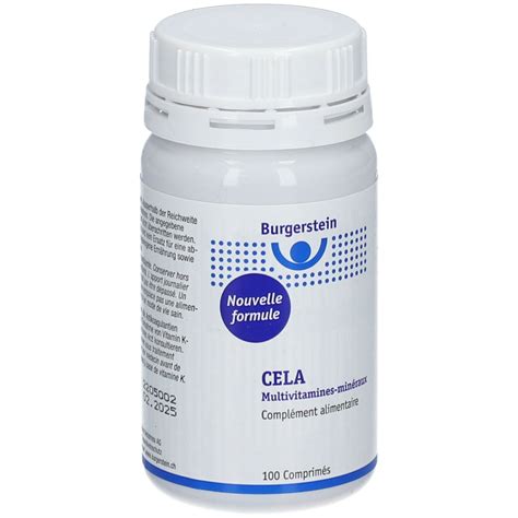 Burgerstein CELA Multivitamin Mineral 100 St Shop Apotheke