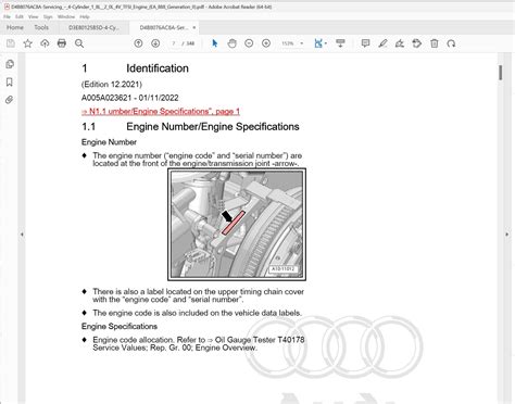 Long Block Engine Code Engine Serial Number AudiWorld Forums