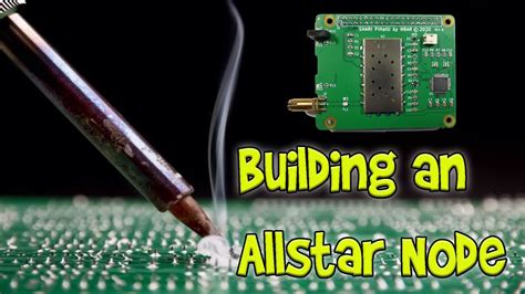 Building An Allstar Node Shari Pi Hat Kit Build Youtube