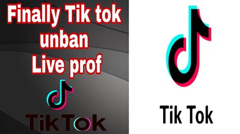 Tiktok Unban Finally Tik Tok Unban Musically Unband Youtube