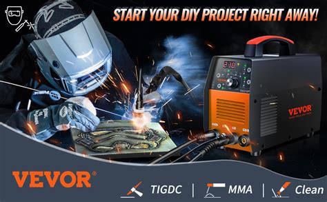 Vevor Tig Welder In Welder Tig V Dual Voltage Hf