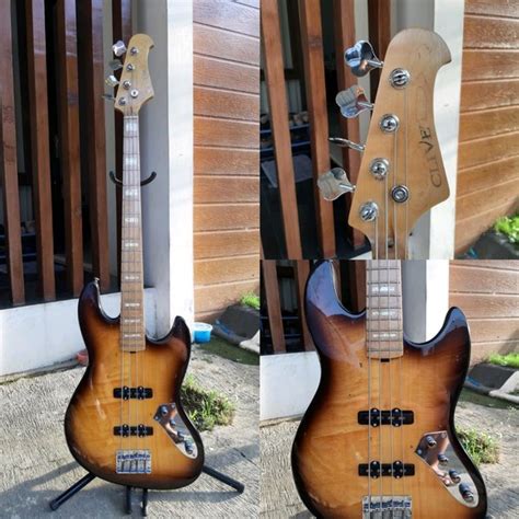 Jual Clive Jazz Bass 2 Tone Sunburst Di Lapak Yokykoy Bukalapak