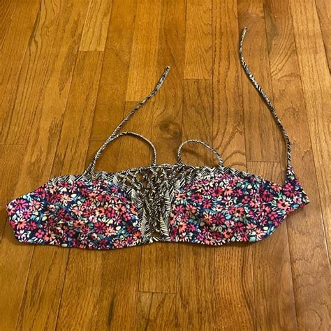 Raisins Swim Raisins Girls Size Xlarge Floral Bikini Top Poshmark