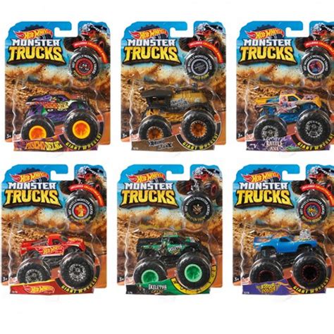 FYJ44 HOT WHEELS MONSTER TRUCKS CARROS SURPRESA ESCALA 164 SORT T7075 1 Shopee Brasil