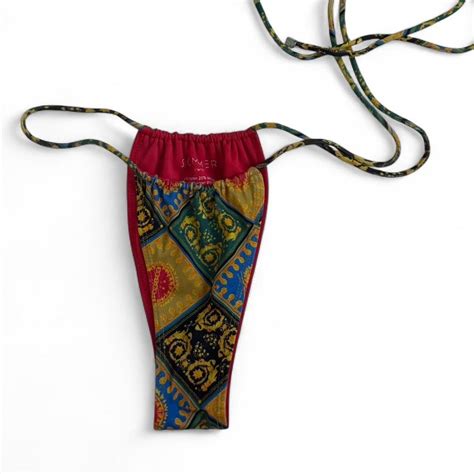 SOMMER SWIM BIKINI Bikini Set Colour Has Faded Depop