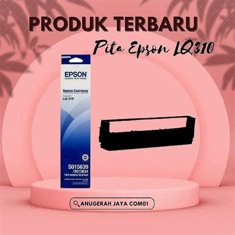 Jual Pita Epson LQ310 Original Ribbon Cartridge LQ 310 Hitam Jakarta