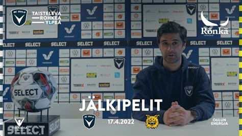 Acotv R Nk J Lkipelit Ac Oulu Ilves Veikkausliiga Youtube