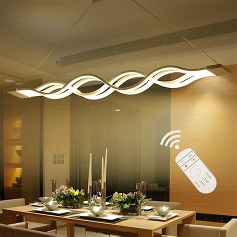 Suspension Led Dimmable Lustre Led Liusun Liulu Lustre Salon Moderne