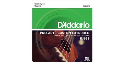 D Addario Ej S Pro Art Custom Extruded Soprano Ukulele Guitar Co Uk