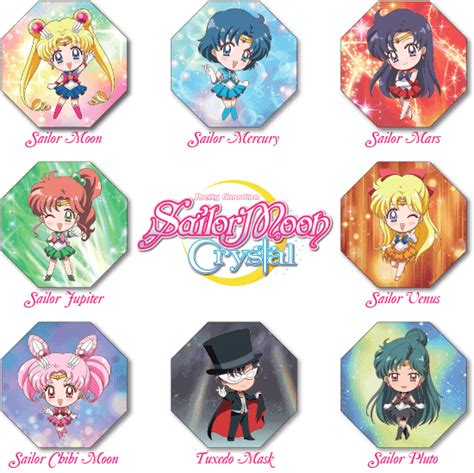 Sailor Moon Crystal Truth or Bluff – Character tiles | Sailor Moon News