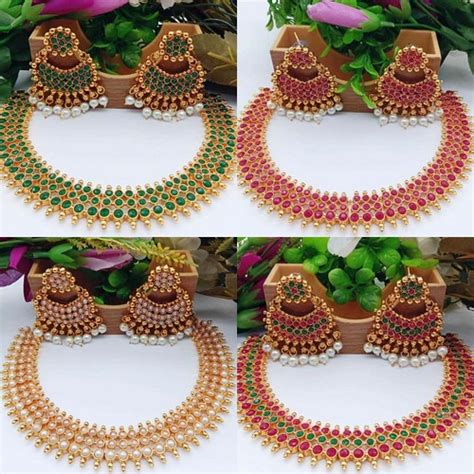 Necklace Set Tridharti Trendz Flickr