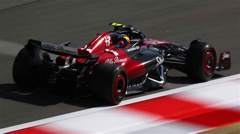 Zhou Guanyu Goes Fastest For Alfa Romeo On Day Of F Pre Season