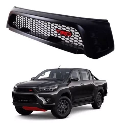 Parrilla Frontal Grille Toyota Hilux Revo Sr5 Trd Abs 15 19