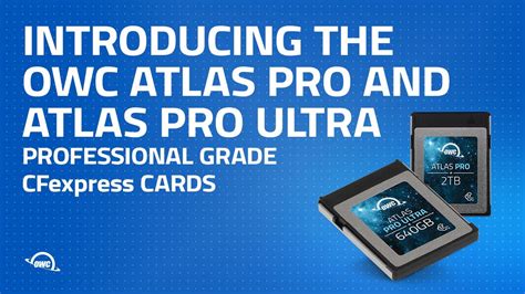 Introducing The Atlas Pro And Atlas Pro Ultra Cfexpress Type B Memory