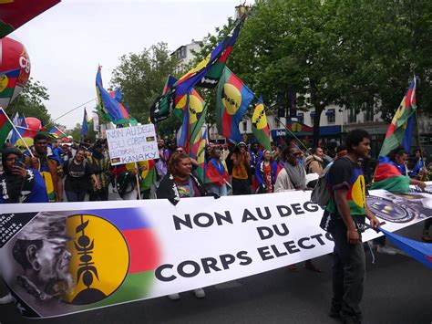 Nouvelle Cal Donie Plusieurs Centaines De Manifestants Cal Doniens