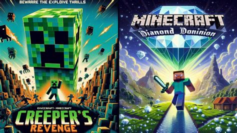 Ai Minecraft Movies Poster Ai Being Wild Movie Ai Disney Minecraft