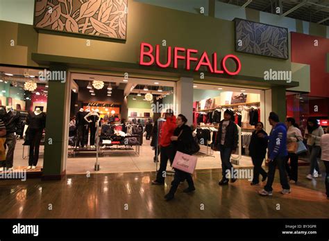 Buffalo Clothing Outlet Store In Vaughan Mills Mall In Toronto Canada