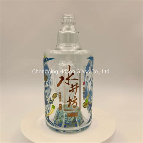 Customized Low Temperature Decaling Ml Liquor Glass Bottle China