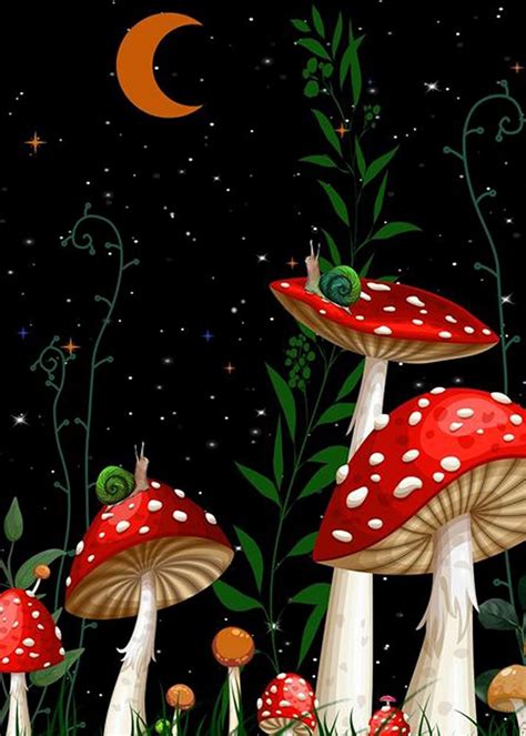 Amazon Ysuneter Mushroom Diamond Art Painting Kits For Adults