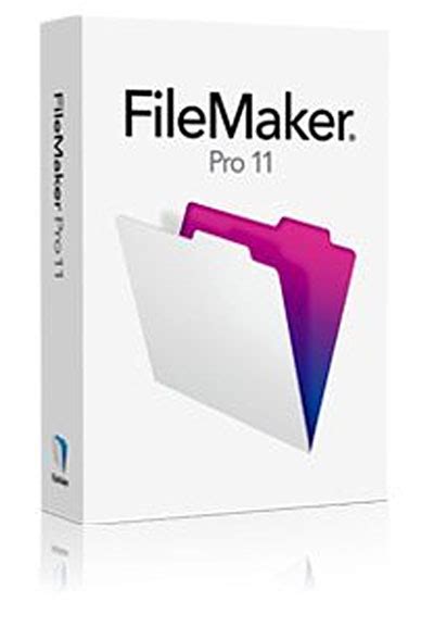 Filemaker Pro 11 Version Mise à Jour Jeu Vidéo Achat And Prix Fnac