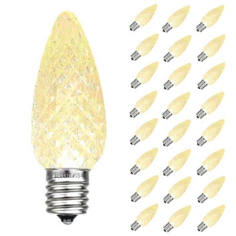 Pack C Led Outdoor Christmas Replacement Bulbs Warm White C E