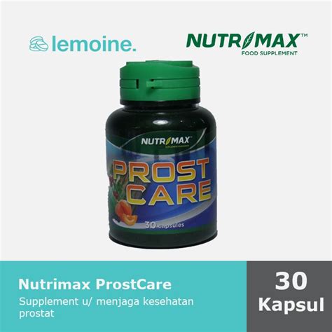 Jual Nutrimax Prostcare Kapsul Menjaga Kesehatan Prostat Shopee