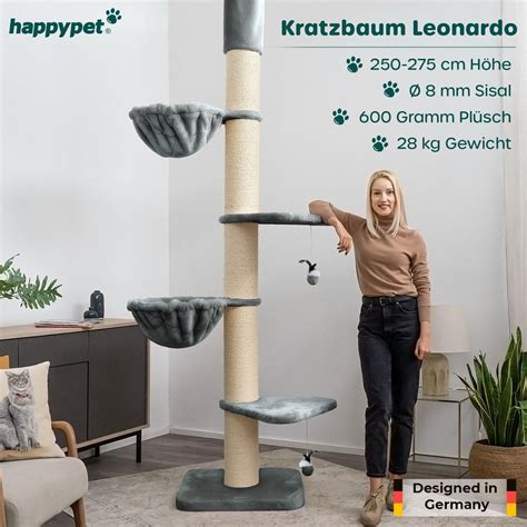 HAPPYPET Kratzbaum Leonardo Grosse Katzen Kaufland De