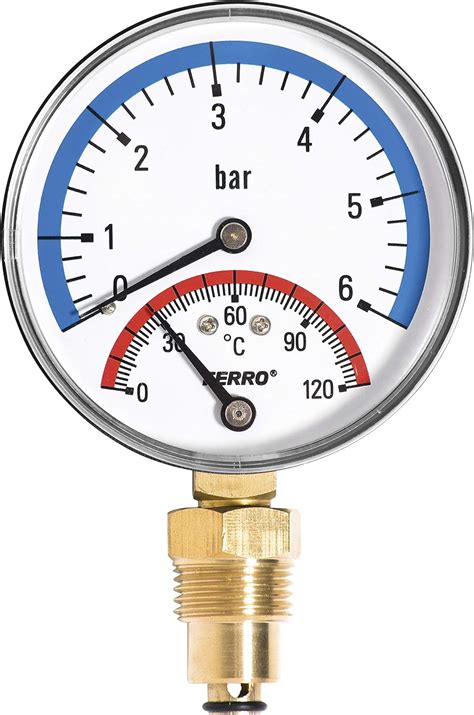 Hydrobil Thermo Manom Tre Jauge De Temp Rature Et De Pression Manom Tre