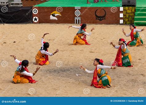 Indian Folk Dance Performance Editorial Image 18388080