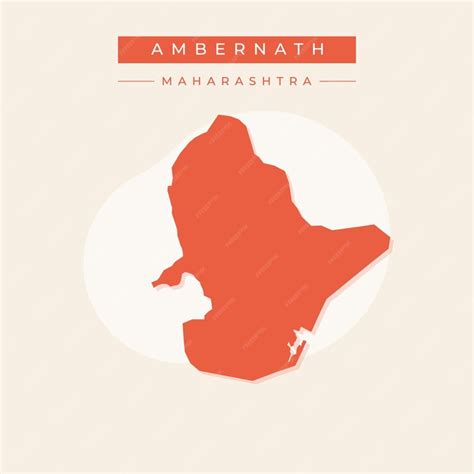 Premium Vector | Map of ambarnath city map vector illustration vector of ambarnath city map ...