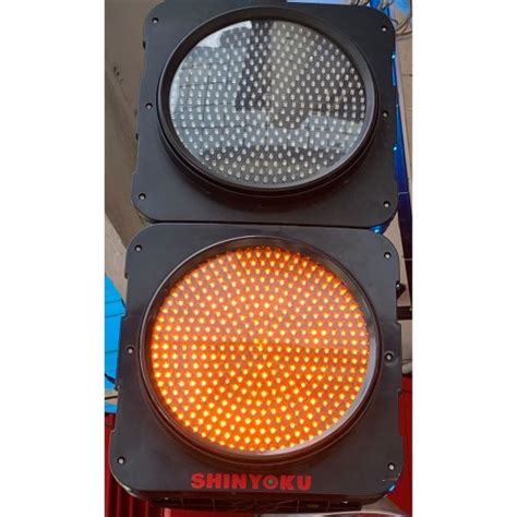 Jual Lampu Traffic Light Led Rambu Lalu Lintas Cm X Lampu Kuning