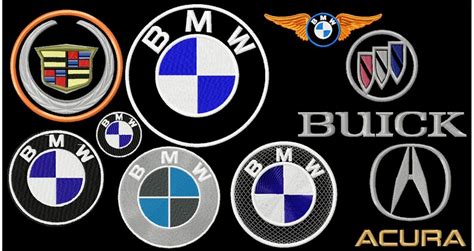 Car Brands Logos Machine Embroidery Designs Car Companies Etsy