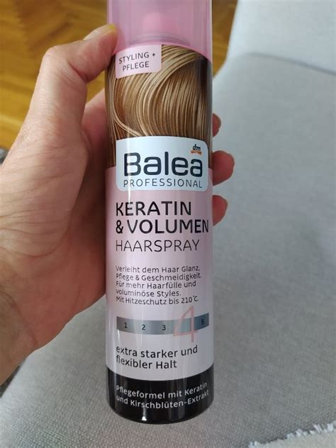 Balea Professional Haarspray Keratin Volumen 250 Ml INCI Beauty