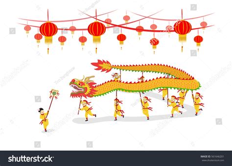 4,344 Dragon Dance Stock Vectors, Images & Vector Art | Shutterstock