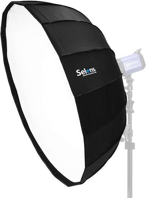 Selens Cm Rods Parabol Softbox Quick Collapsible Beauty Dish