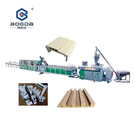 Bogda Pvc Cladding Production Line Machinery Wood Plastic Composite