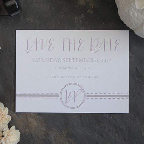 Save The Date — Wedding Invitations Calgary Canmore And Banff