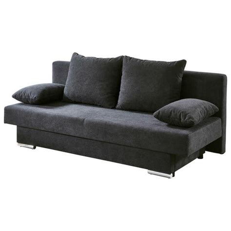 Schlafsofa Grenoble Anthrazit B H T Ca 190x80x50 Cm Von POCO