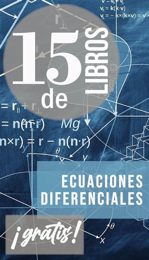 Libros De Ecuaciones Diferenciales Para Leer Gratis Libros De