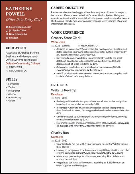 11 Entry Level Data Entry Resume Examples For 2025