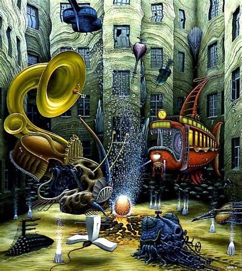 Birth of Life - Jacek Yerka - WikiArt.org