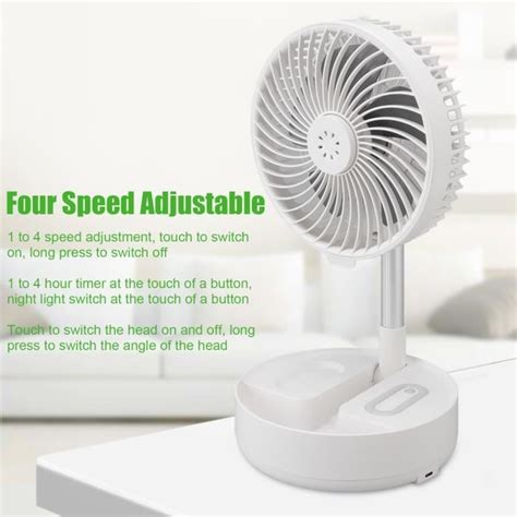 Ventilateur De Bureau Pliable Ventilateur Télescopique Pliant 4