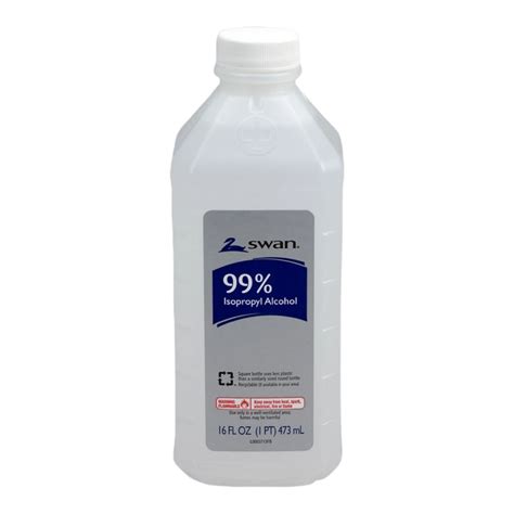 Swan 99% Isopropyl Alcohol 16oz – Atlanta Hair Delivery