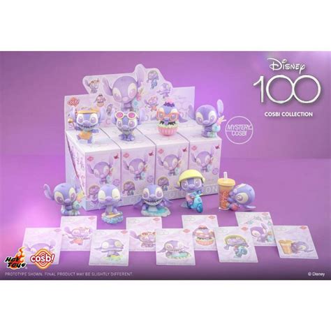 Hot Toys Cosbi Disney Stitch Bobble Head Pastel Purple Version Blind Box Shopee Singapore