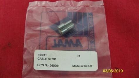 Triumph Norton Bsa Amal Twistgrip Split Cable Stop Throttle Ferrule 16