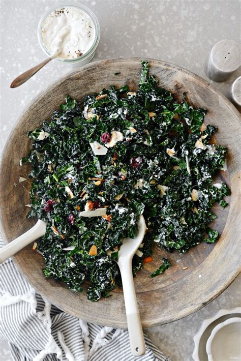 Everyday Kale Salad Simply Scratch